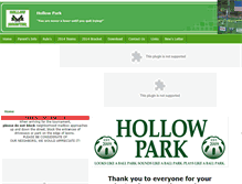 Tablet Screenshot of hollowpark.us